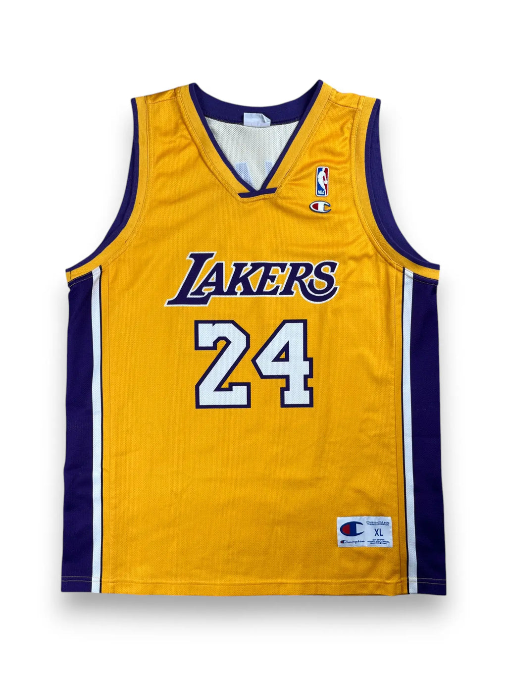 Kobe Bryant #24 - Los Angeles Lakers Home 2007-2010 - Champion (XL) - Maillot NBA