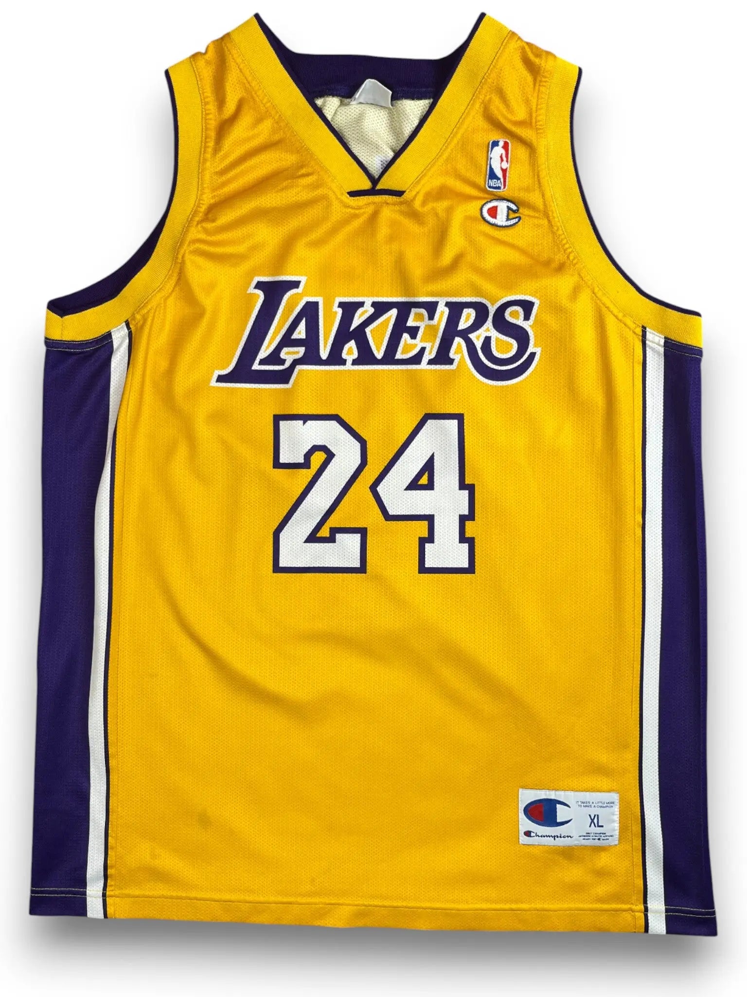 Kobe Bryant #24 - Los Angeles Lakers Home 2007-2010 - Champion (XL) - Maillot NBA Champion