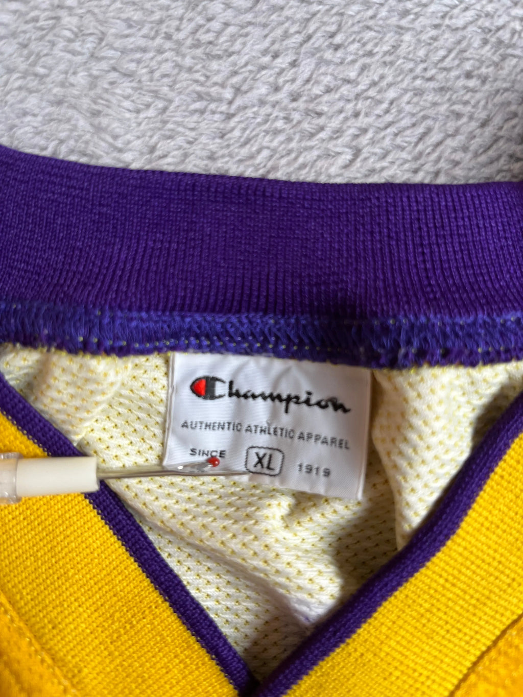 Kobe Bryant #24 - Los Angeles Lakers Home 2007-2010 - Champion (XL) - Maillot NBA Champion