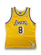 Kobe Bryant #8 - Los Angeles Lakers Home 1997-1999 - Champion (L) - Maillot NBA