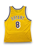 Kobe Bryant #8 - Los Angeles Lakers Home 1997-1999 - Champion (L) - Maillot NBA