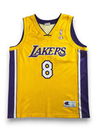 Kobe Bryant #8 - Los Angeles Lakers Home 2000-2006 - Champion (L) - Maillot NBA
