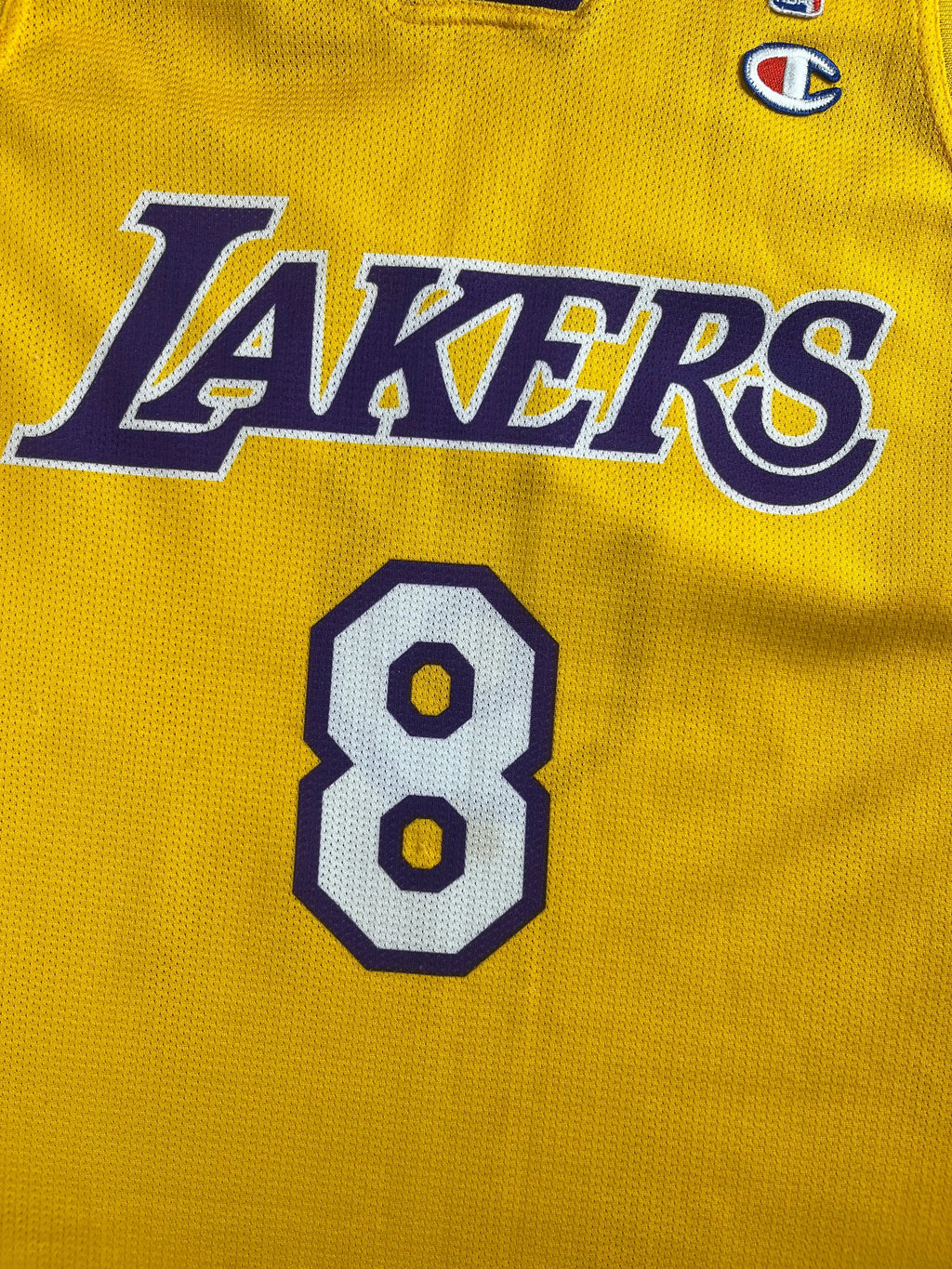 Kobe Bryant #8 - Los Angeles Lakers Home 2000-2006 - Champion (L) - Maillot NBA