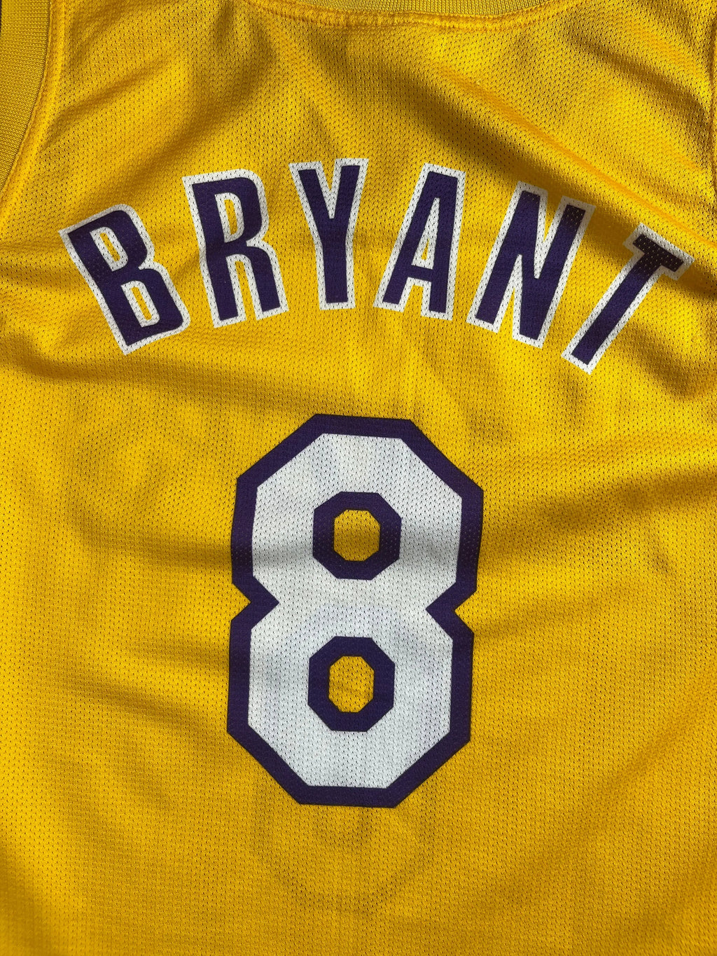 Kobe Bryant #8 - Los Angeles Lakers Home 2000-2006 - Champion (L) - Maillot NBA