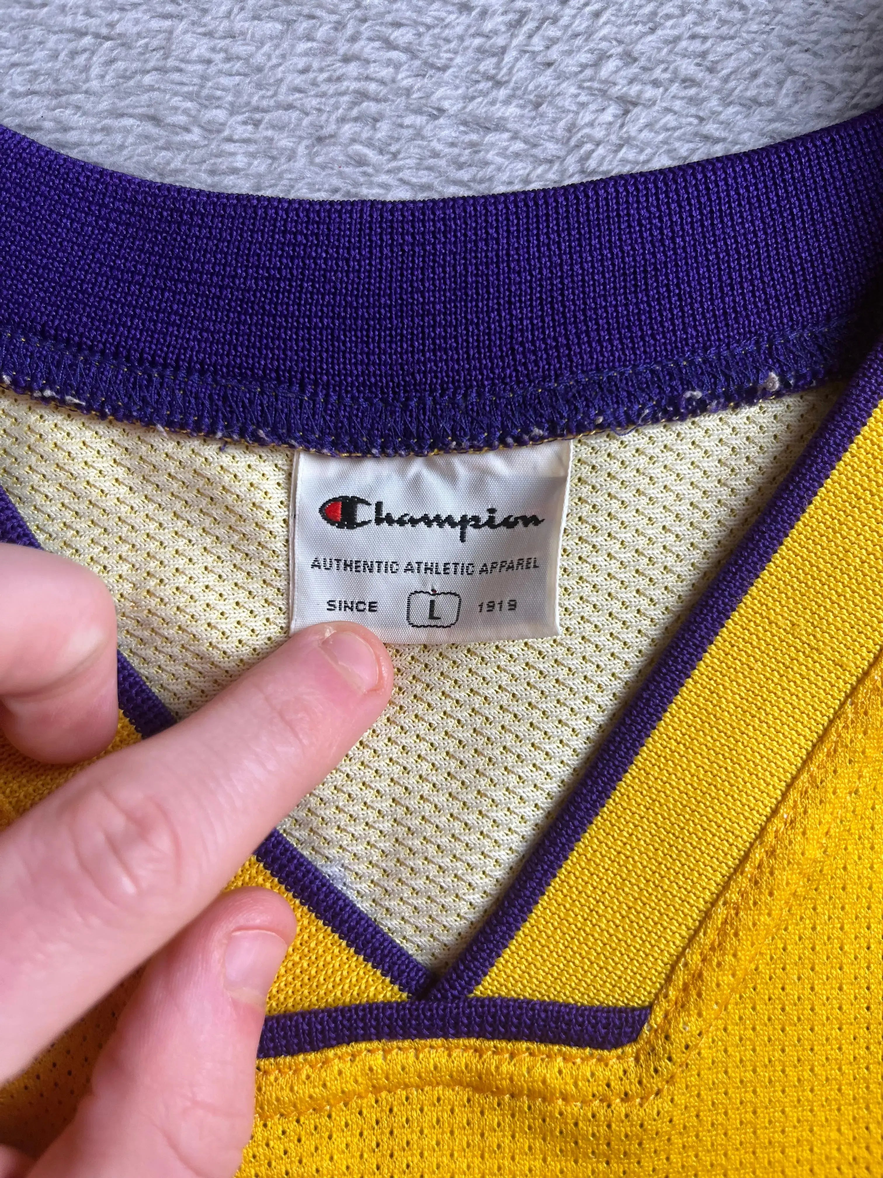 Kobe Bryant #8 - Los Angeles Lakers Home 2000-2006 - Champion (L) - Maillot NBA Champion