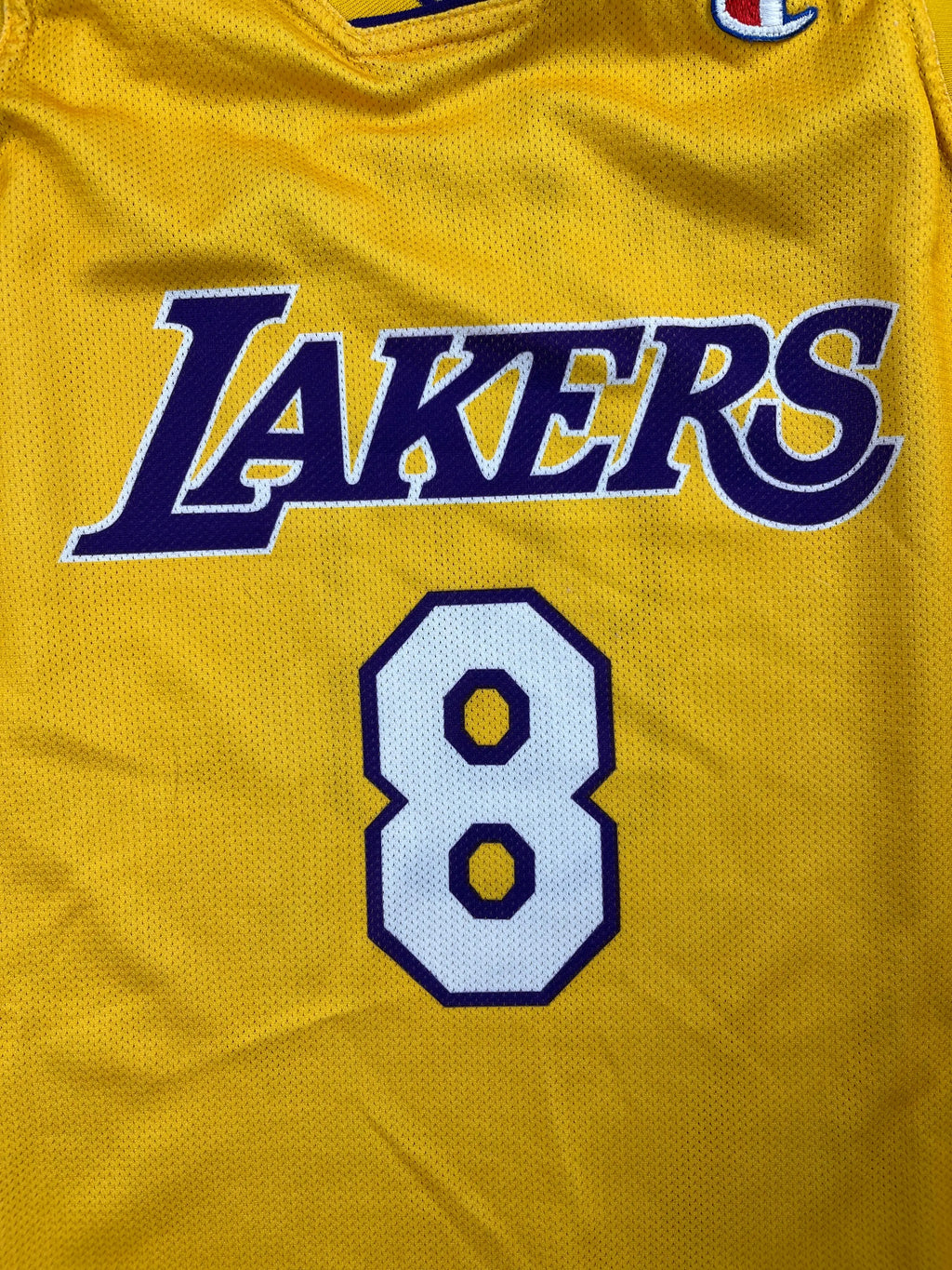 Kobe Bryant #8 - Los Angeles Lakers Home 2000-2006 - Champion (M) - Maillot NBA