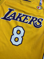 Kobe Bryant #8 - Los Angeles Lakers Home 2000-2006 - Champion (S) - Maillot NBA