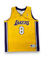 Kobe Bryant #8 - Los Angeles Lakers Home 2000-2006 - Champion (XL) - Maillot NBA