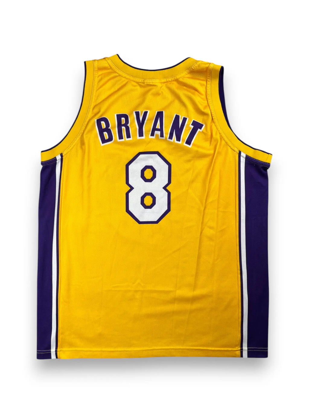Kobe Bryant #8 - Los Angeles Lakers Home 2000-2006 - Champion (XL) - Maillot NBA