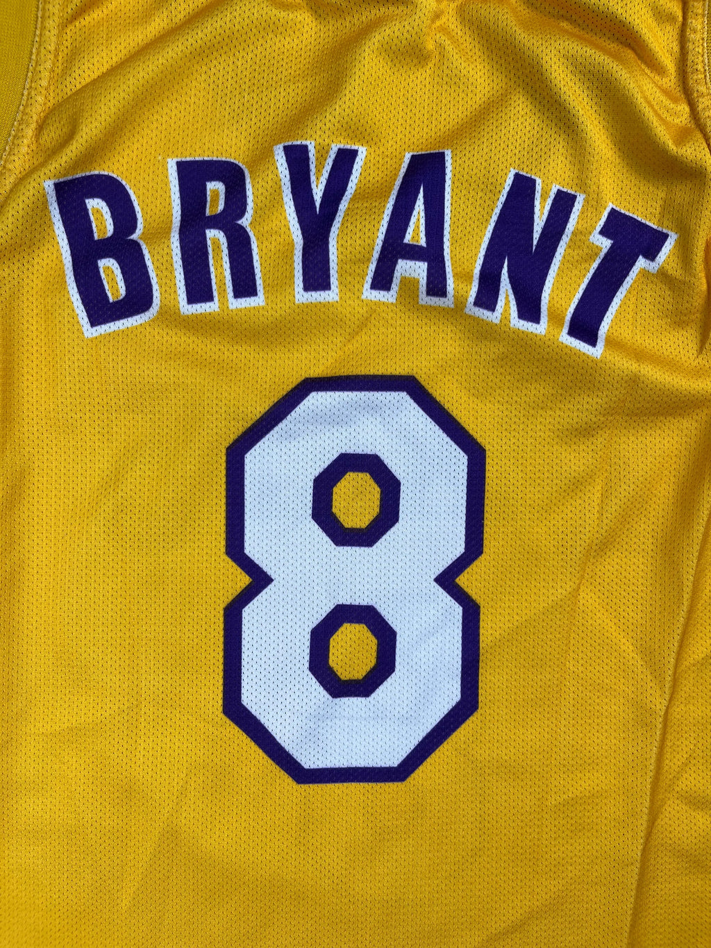 Kobe Bryant #8 - Los Angeles Lakers Home 2000-2006 - Champion (XL) - Maillot NBA