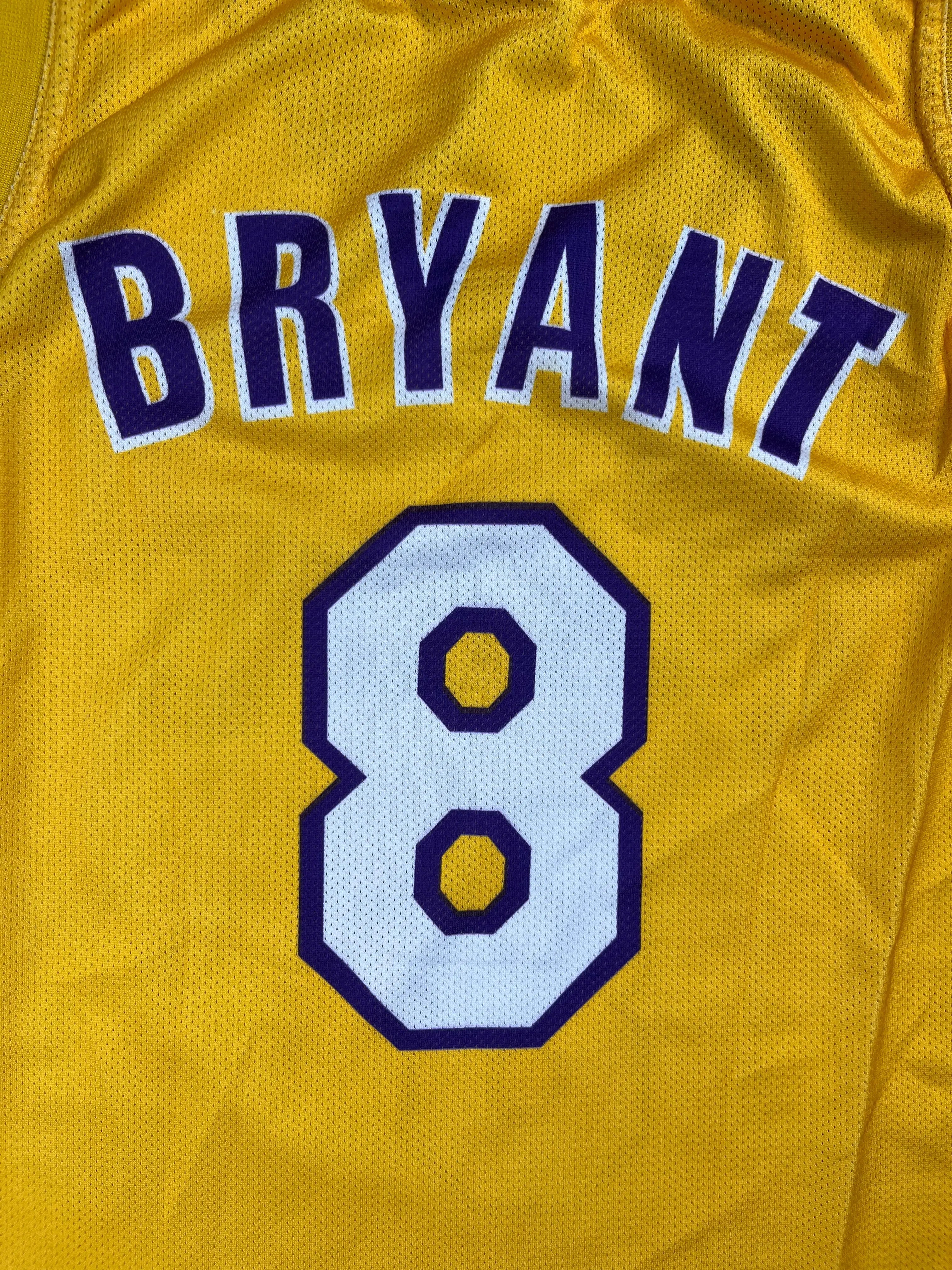Kobe Bryant #8 - Los Angeles Lakers Home 2000-2006 - Champion (XL) - Maillot NBA