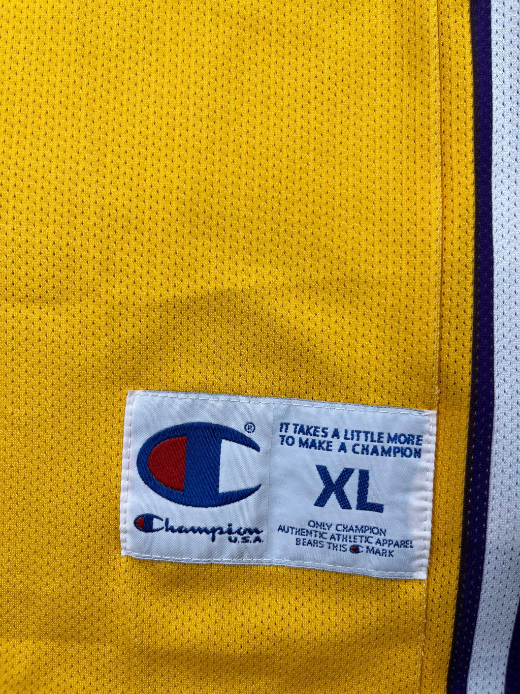 Kobe Bryant #8 - Los Angeles Lakers Home 2000-2006 - Champion (XL) - Maillot NBA