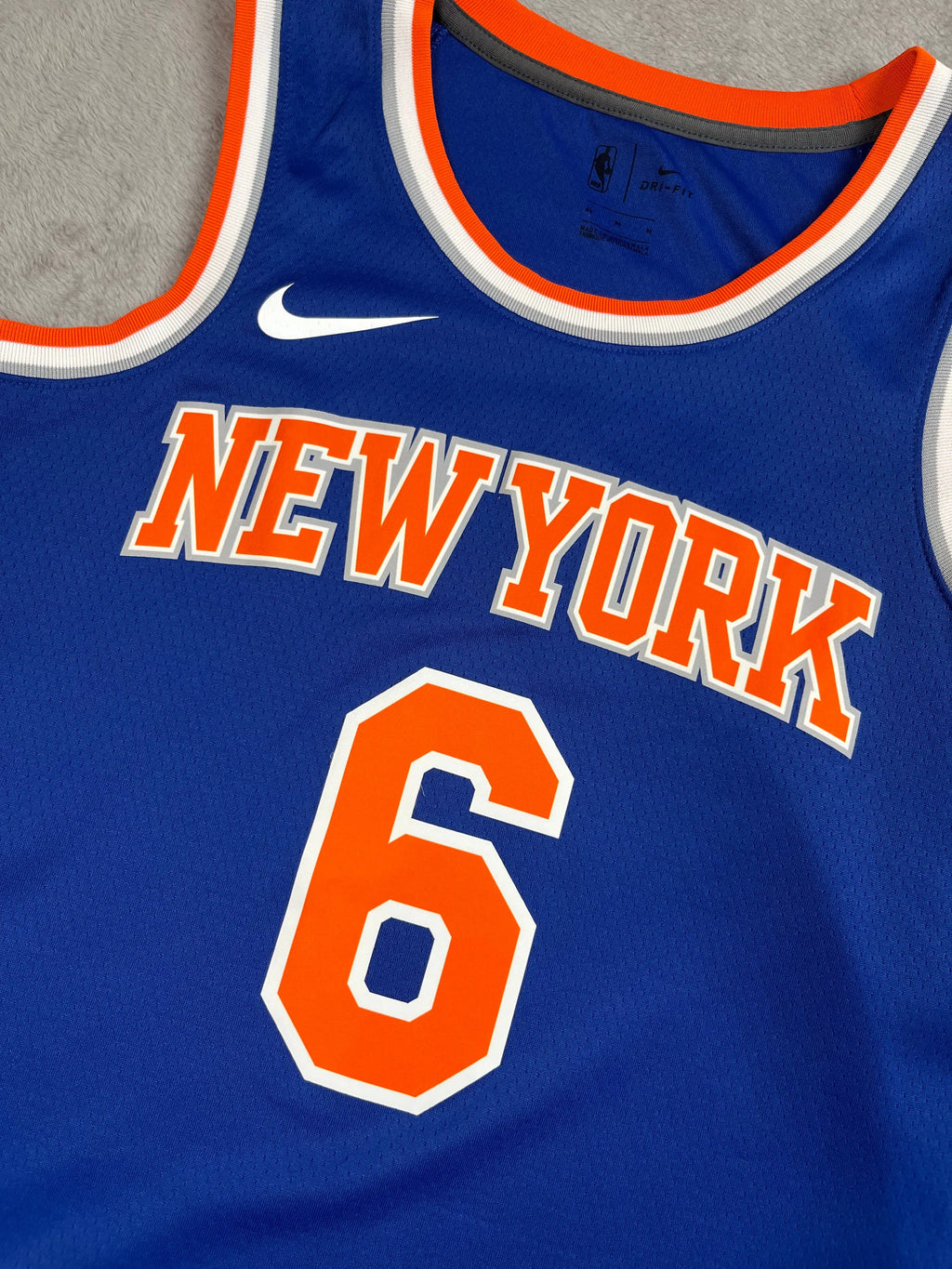 Kristaps Porzingis #6 - New York Knicks Away 2017-2019 - Nike (M) - Maillot NBA Nike