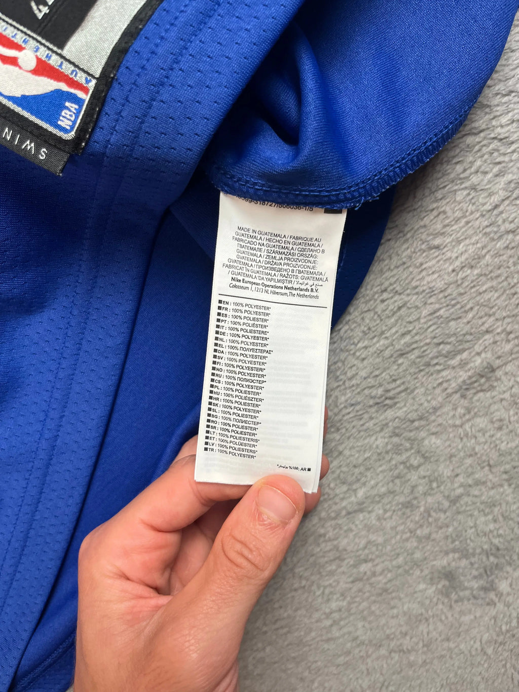 Kristaps Porzingis #6 - New York Knicks Away 2017-2019 - Nike (M) - Maillot NBA Nike
