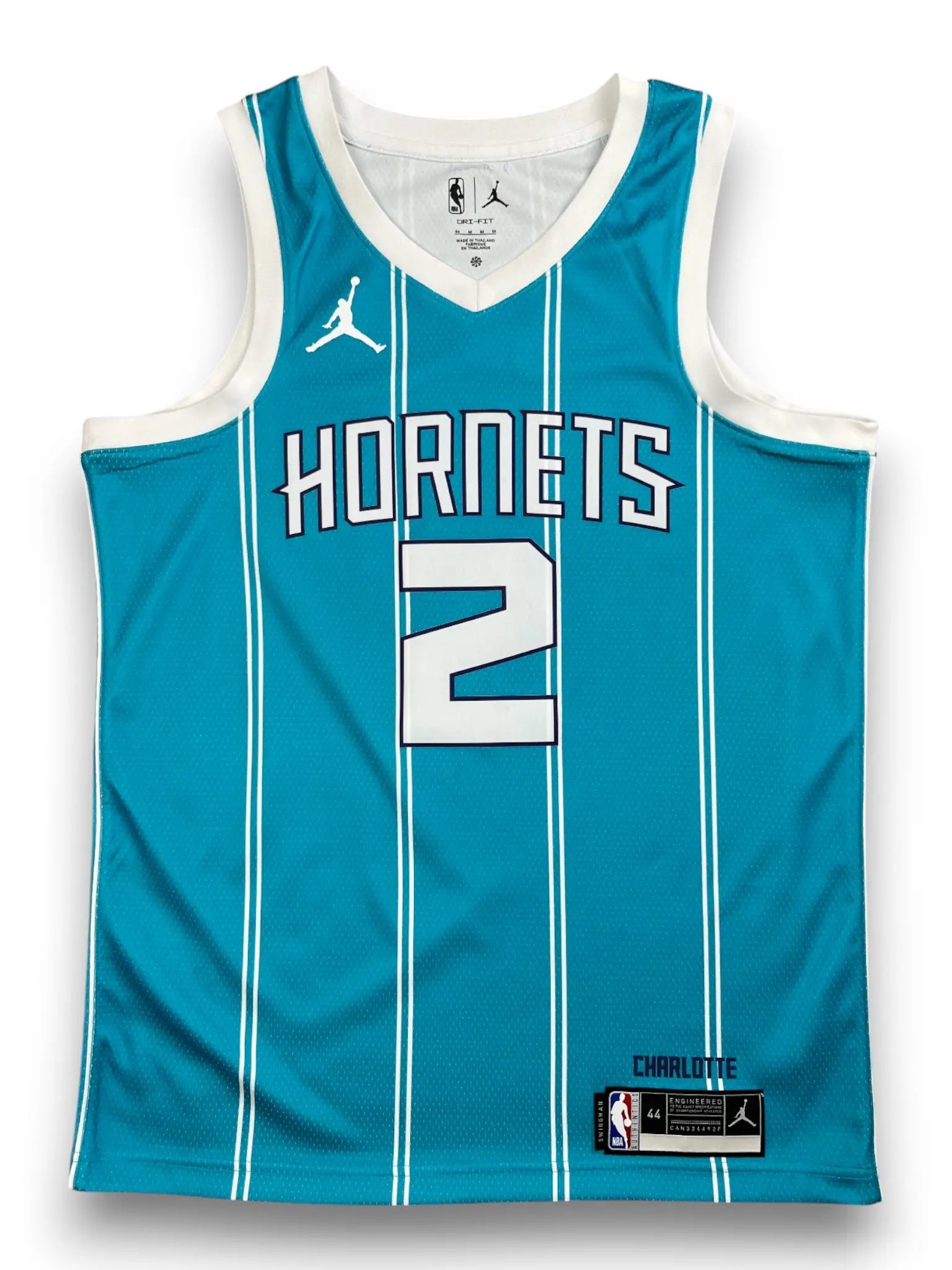 Lamelo Ball # 2 - Charlotte Hornets Away 2021-2025 - Jordan (M) - Maillot NBA Jordan