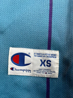 Larry Johnson #2 - Charlotte Hornets Away 1992-1996 - Champion (XS) - Maillot NBA