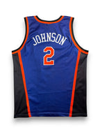 Larry Johnson #2 - New York Knicks Away 1997-2001 - Champion (XL) - Maillot NBA