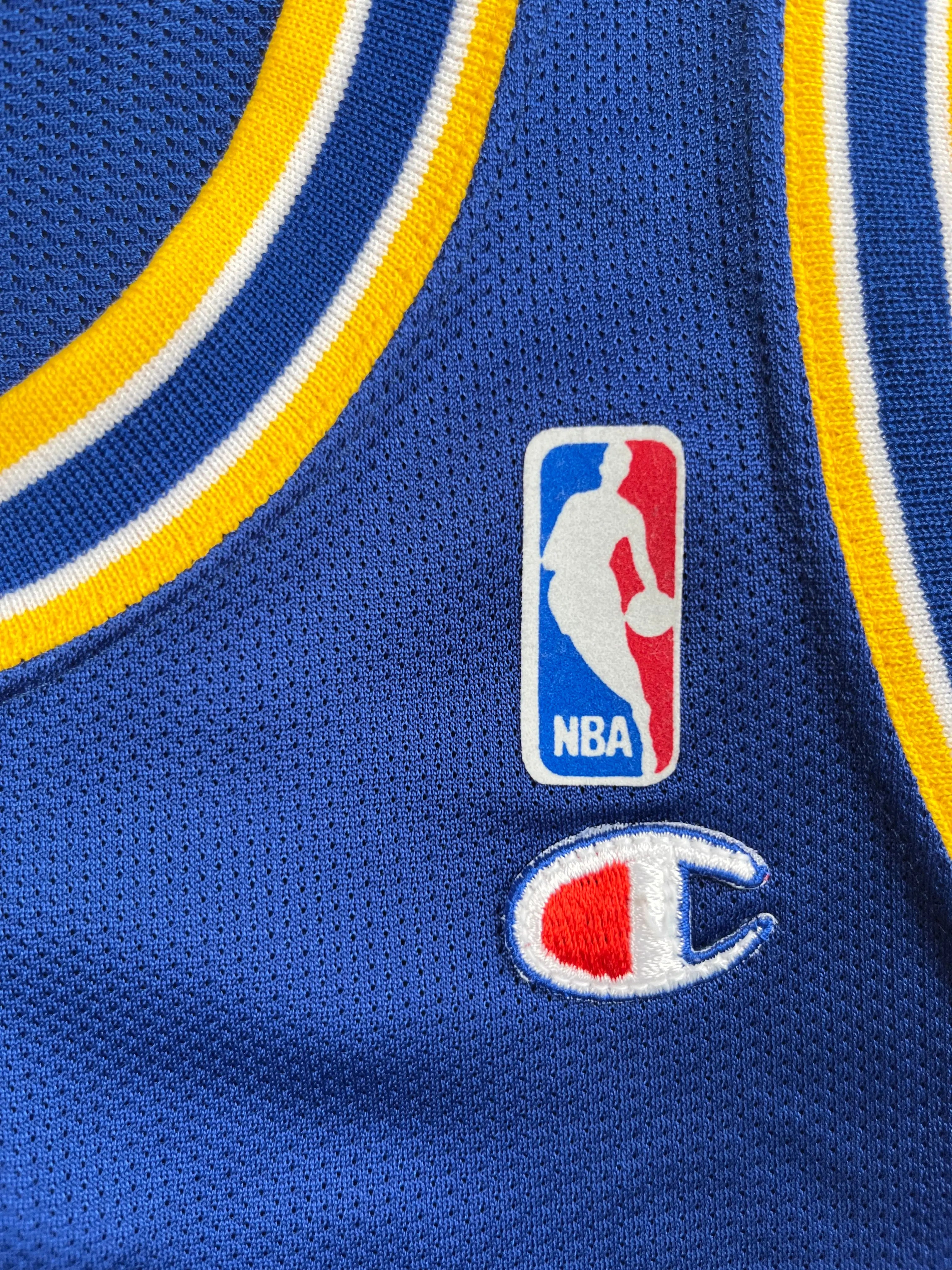 Latrell Sprewell #15 - Golden State Warriors Away 1993-1997 - Champion (XS/S) - Maillot NBA