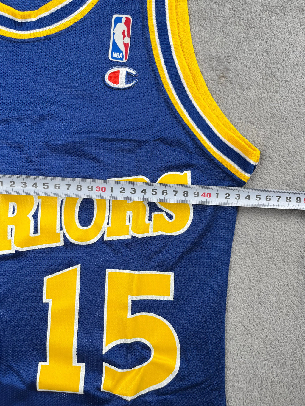 Latrell Sprewell #15 - Golden State Warriors Away 1993-1997 - Champion (XS/S) - Maillot NBA