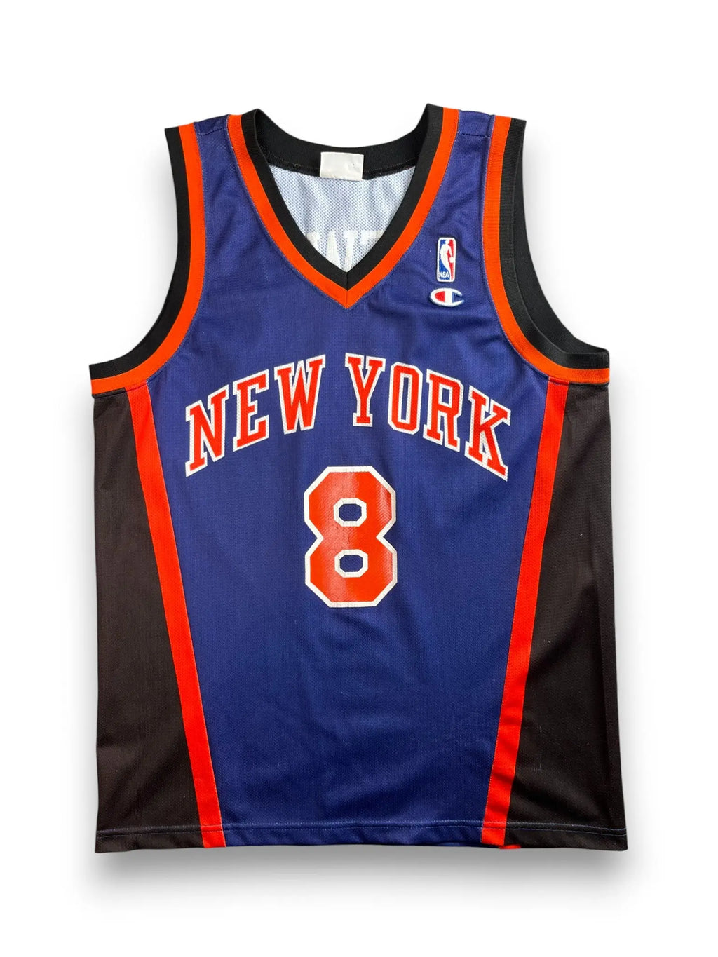 Latrell Sprewell #8 - New York Knicks Away 1999-2001 - Champion (M) - Maillot NBA