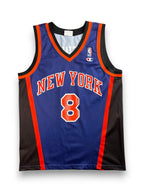 Latrell Sprewell #8 - New York Knicks Away 1999-2001 - Champion (M) - Maillot NBA