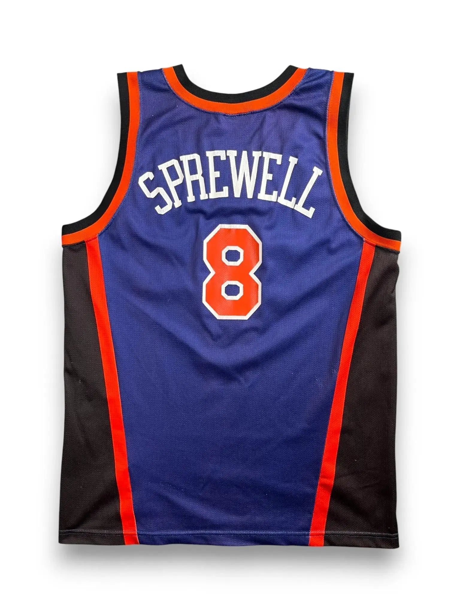 Latrell Sprewell #8 - New York Knicks Away 1999-2001 - Champion (M) - Maillot NBA Champion