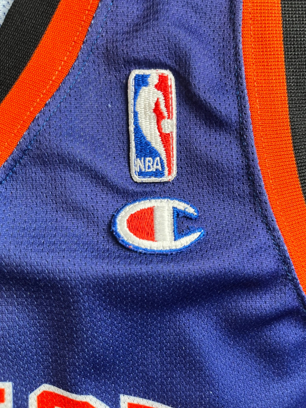 Latrell Sprewell #8 - New York Knicks Away 1999-2001 - Champion (M) - Maillot NBA