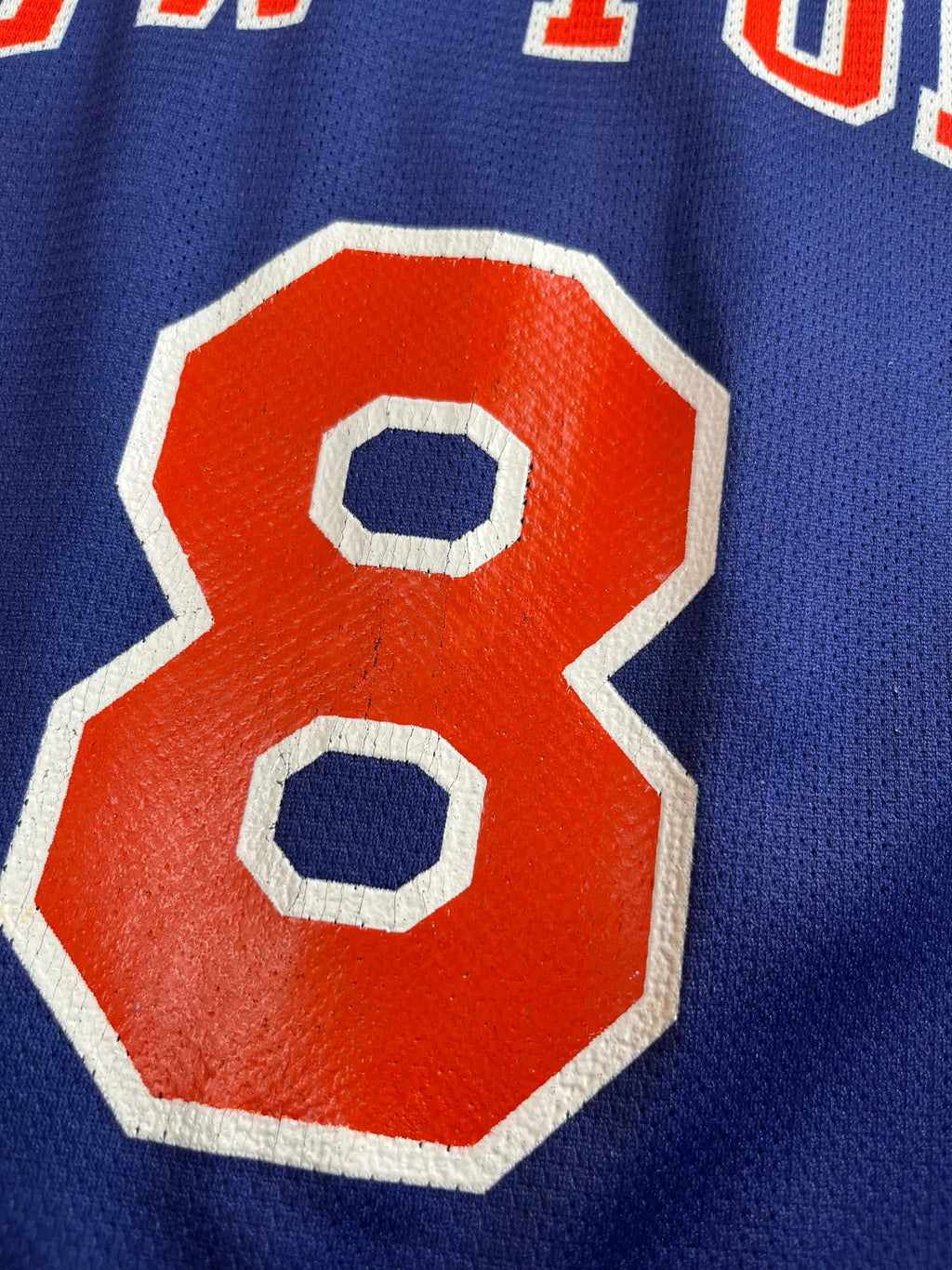 Latrell Sprewell #8 - New York Knicks Away 1999-2001 - Champion (M) - Maillot NBA