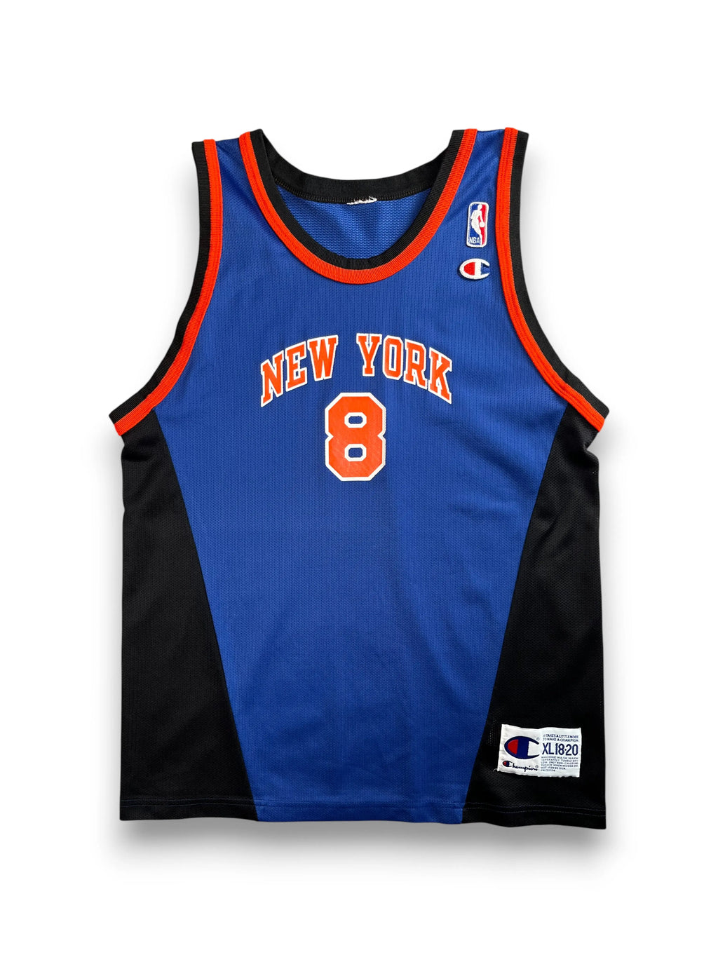 Latrell Sprewell #8 - New York Knicks Away 1999-2001 - Champion (S) - Maillot NBA