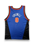 Latrell Sprewell #8 - New York Knicks Away 1999-2001 - Champion (S) - Maillot NBA