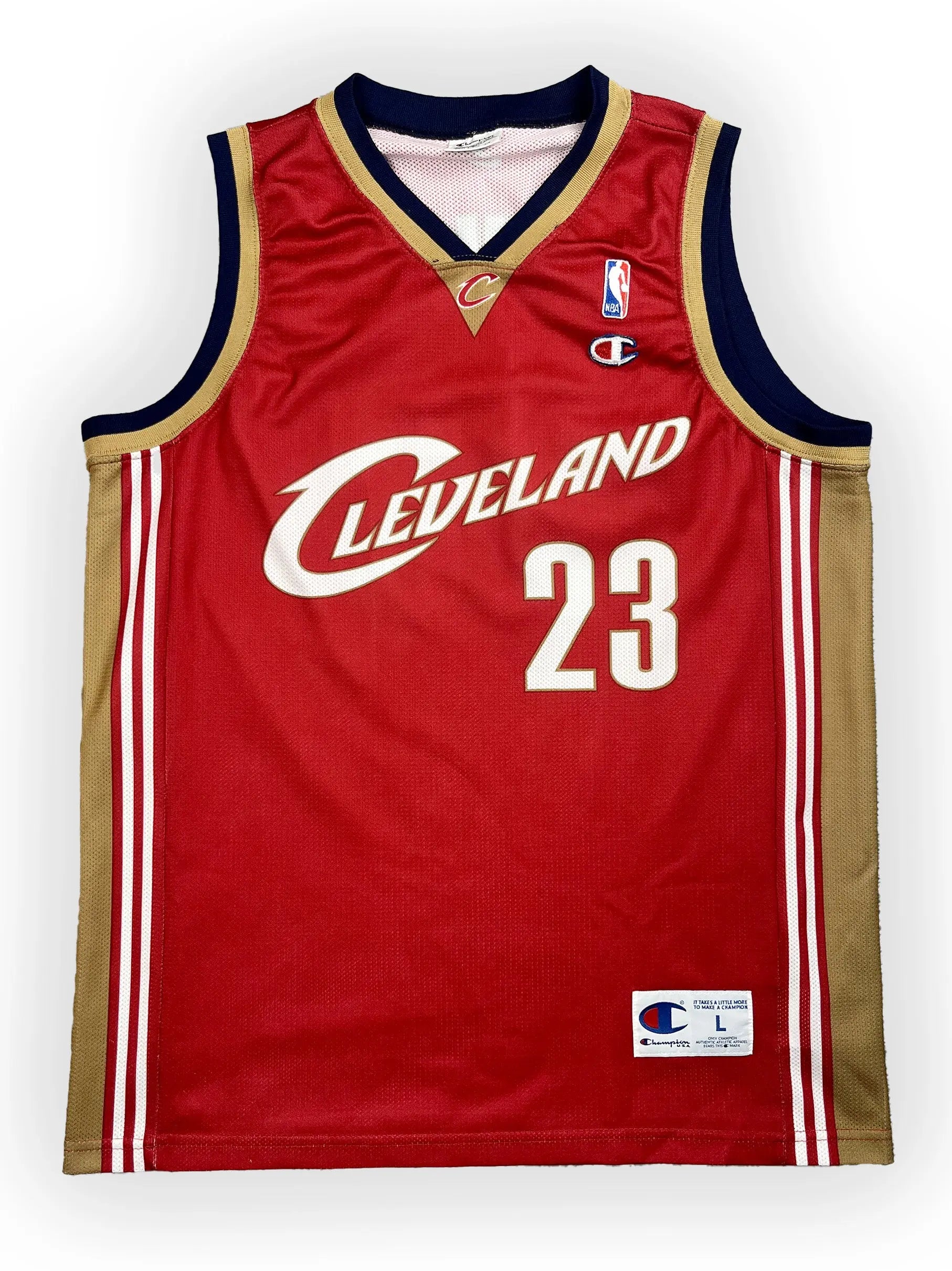 LeBron James #23 - Cleveland Cavaliers Alternate/Away 2004-2010 - Champion (L) - Maillot NBA Champion