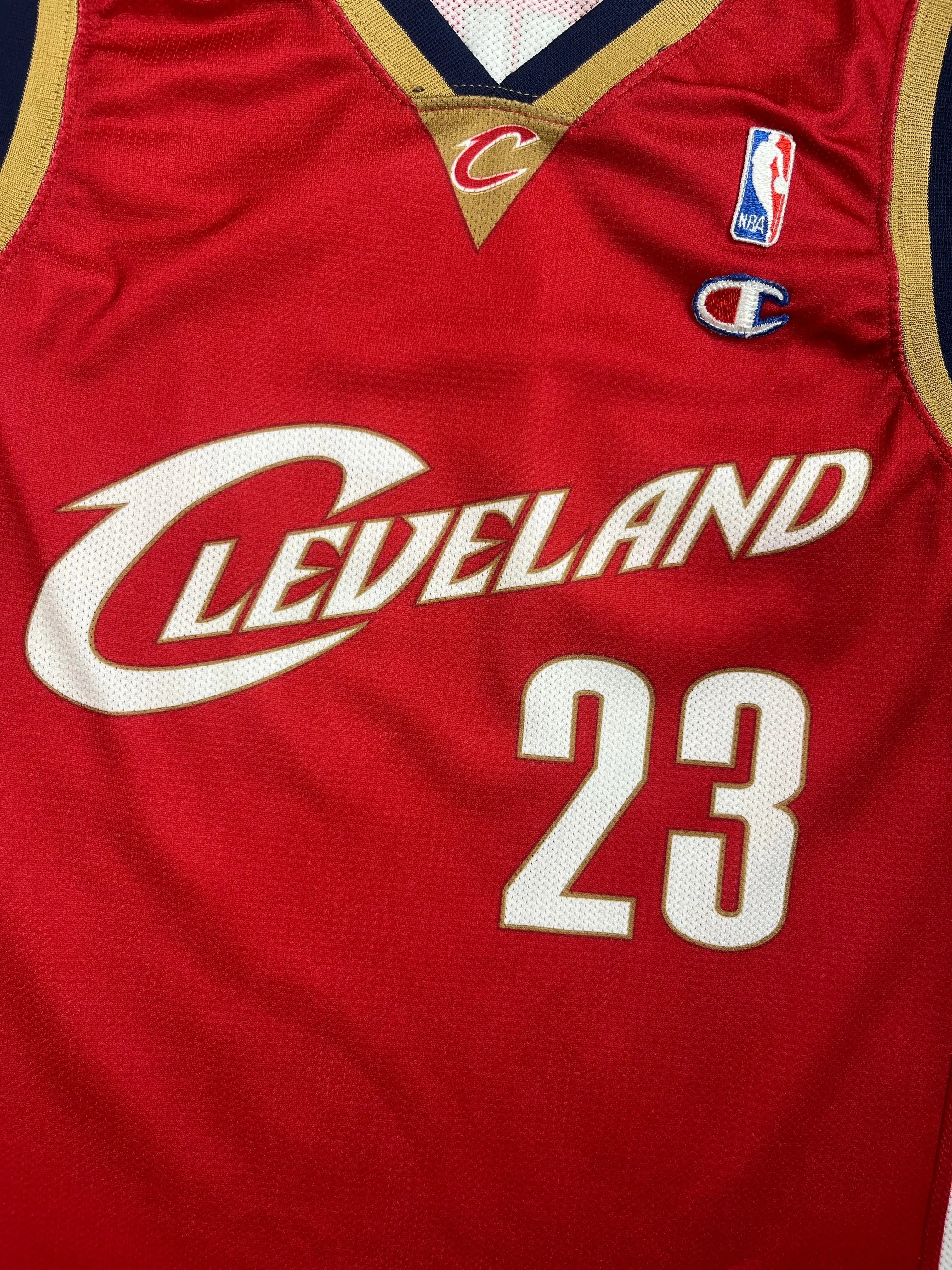 LeBron James #23 - Cleveland Cavaliers Alternate/Away 2004-2010 - Champion (L) - Maillot NBA Champion