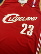 LeBron James #23 - Cleveland Cavaliers Away/Alternate 2004-2010 - Champion (L) - Maillot NBA