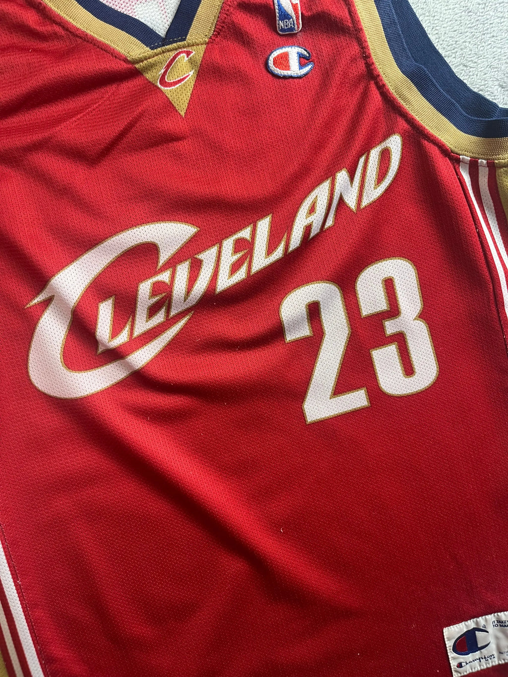 LeBron James #23 - Cleveland Cavaliers Away/Alternate 2004-2010 - Champion (M) - Maillot NBA
