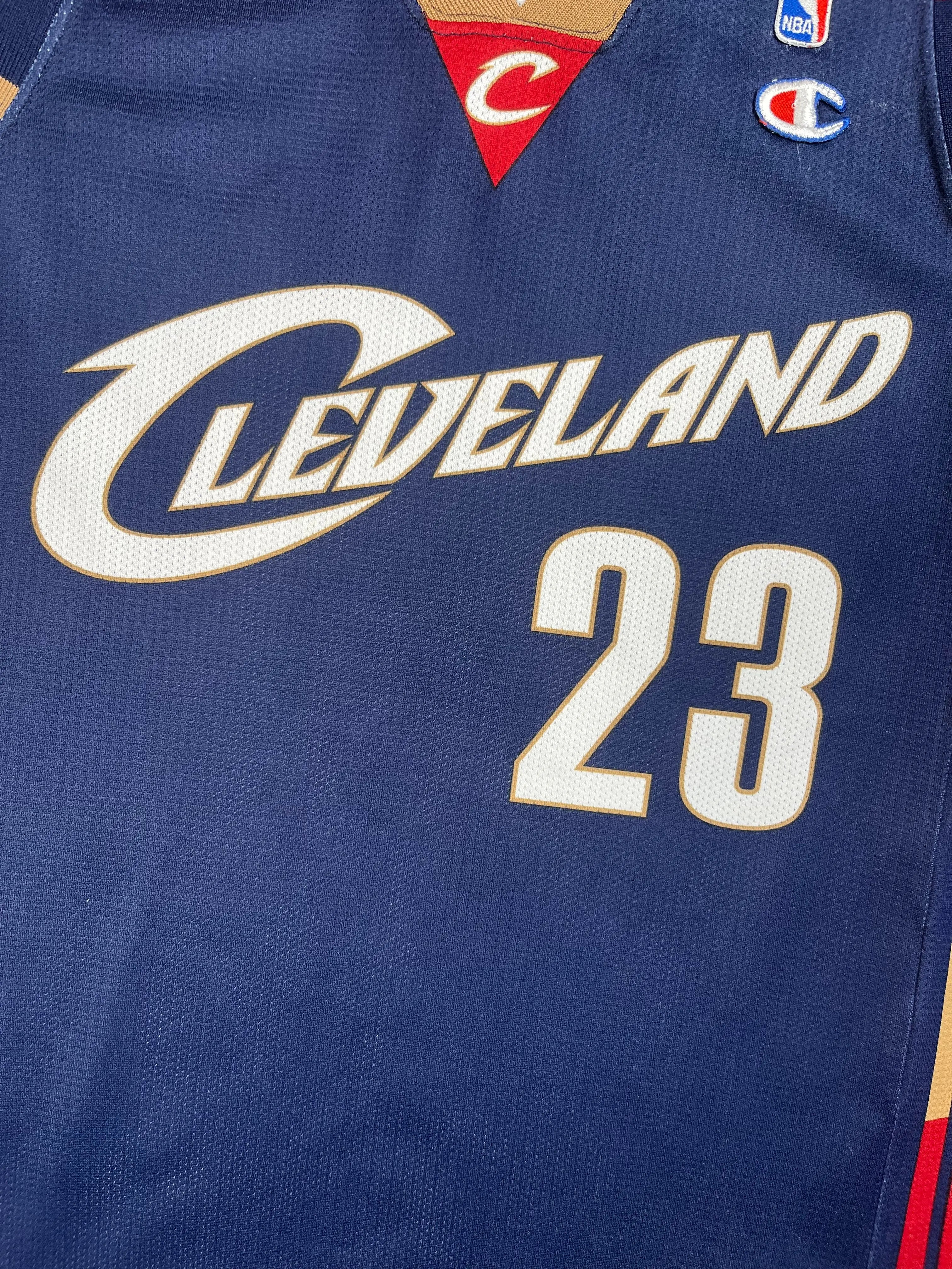 LeBron James #23 - Cleveland Cavaliers Away/Alternate 2004-2010 - Champion (S) - Maillot NBA Champion