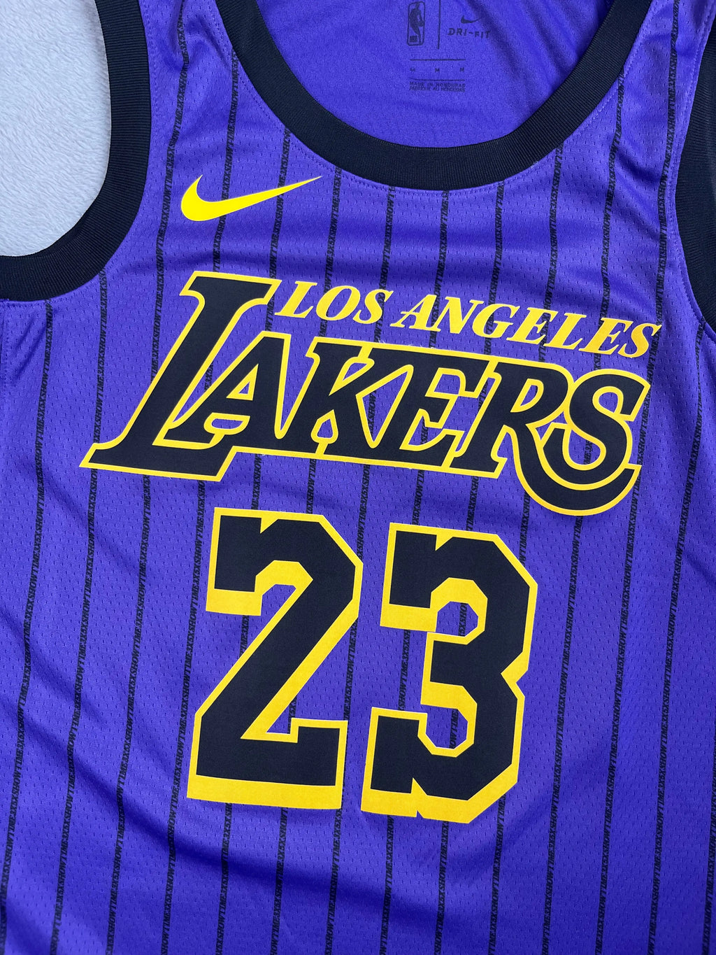 LeBron James #23 - Los Angeles Lakers City Edition 2018-2019 - Nike (M) - Maillot NBA Nike