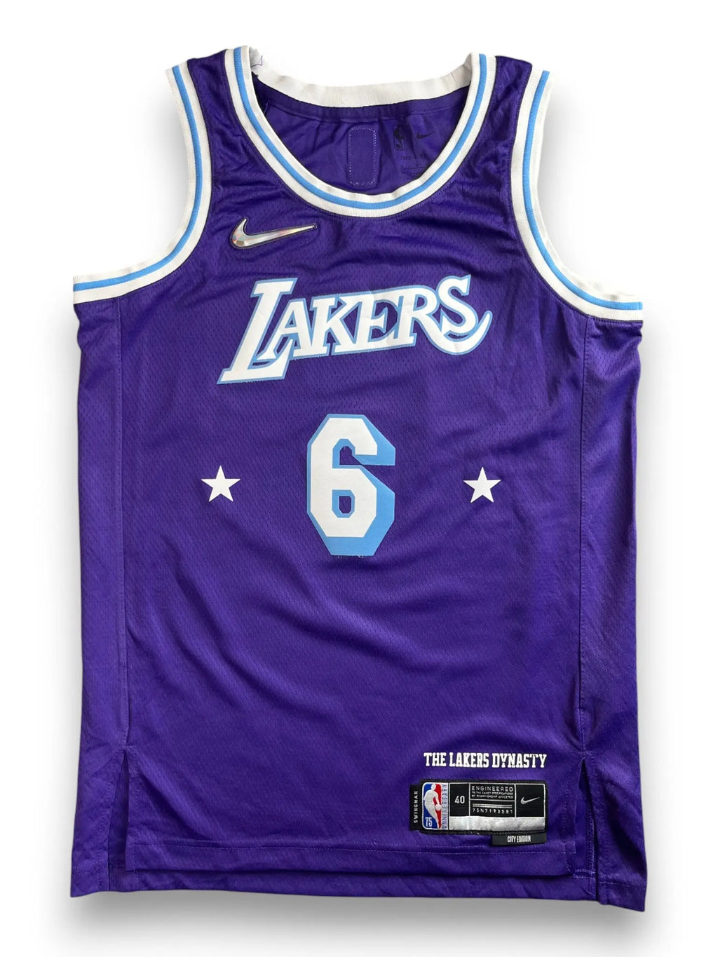 LeBron James #6 - Los Angeles Lakers City Edition 2021-2022 - Nike (S) - Maillot NBA Andwan Shop