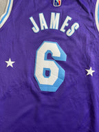 LeBron James #6 - Los Angeles Lakers City Edition 2021-2022 - Nike (S) - Maillot NBA Andwan Shop