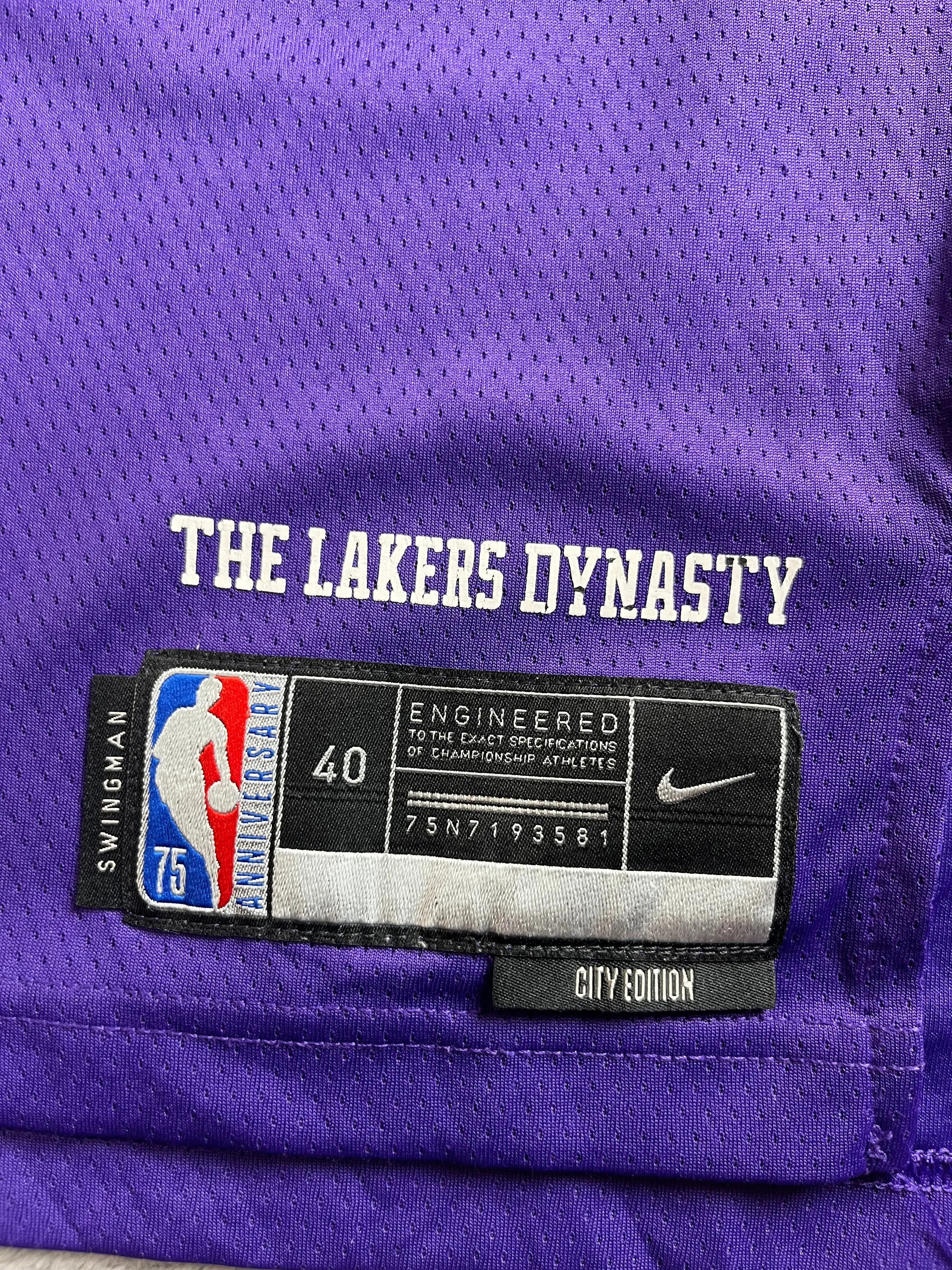 LeBron James #6 - Los Angeles Lakers City Edition 2021-2022 - Nike (S) - Maillot NBA Andwan Shop