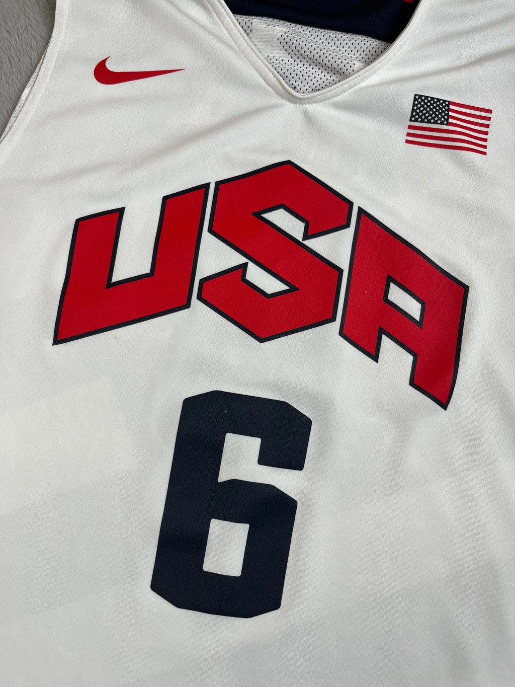 LeBron James #6 - Team USA Home Jeux Olympiques 2012- Nike (L) - Maillot NBA Nike