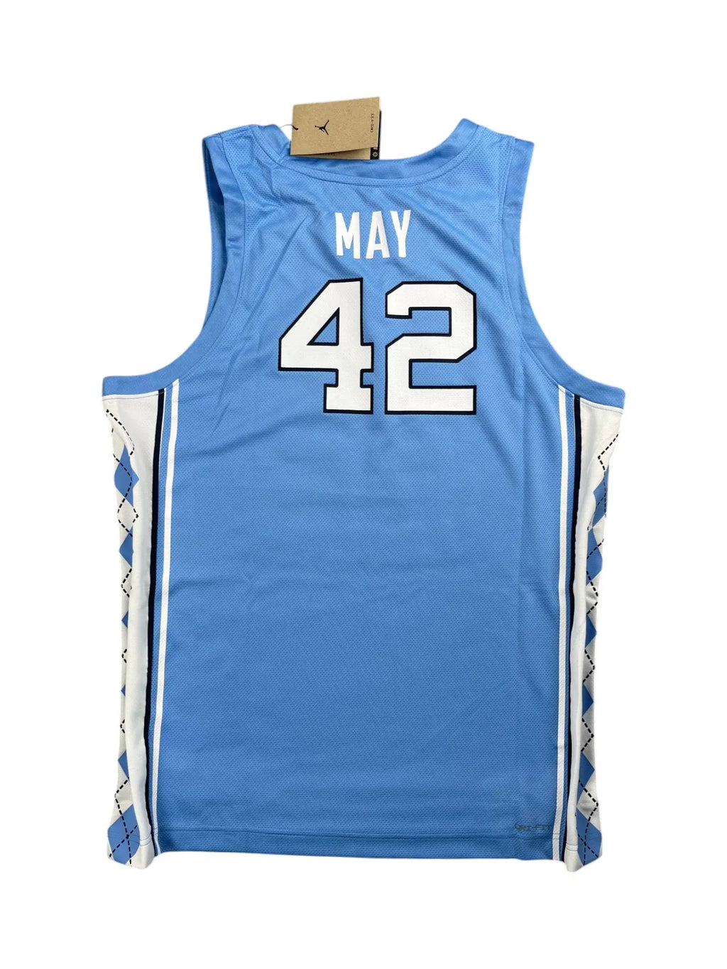 Sean May #42 - UNC Tar Heels NCAA ACC - Jordan (L) - Maillot NBA *BNWT*