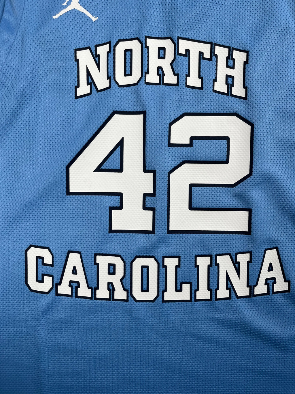 Sean May #42 - UNC Tar Heels NCAA ACC - Jordan (L) - Maillot NBA *BNWT*