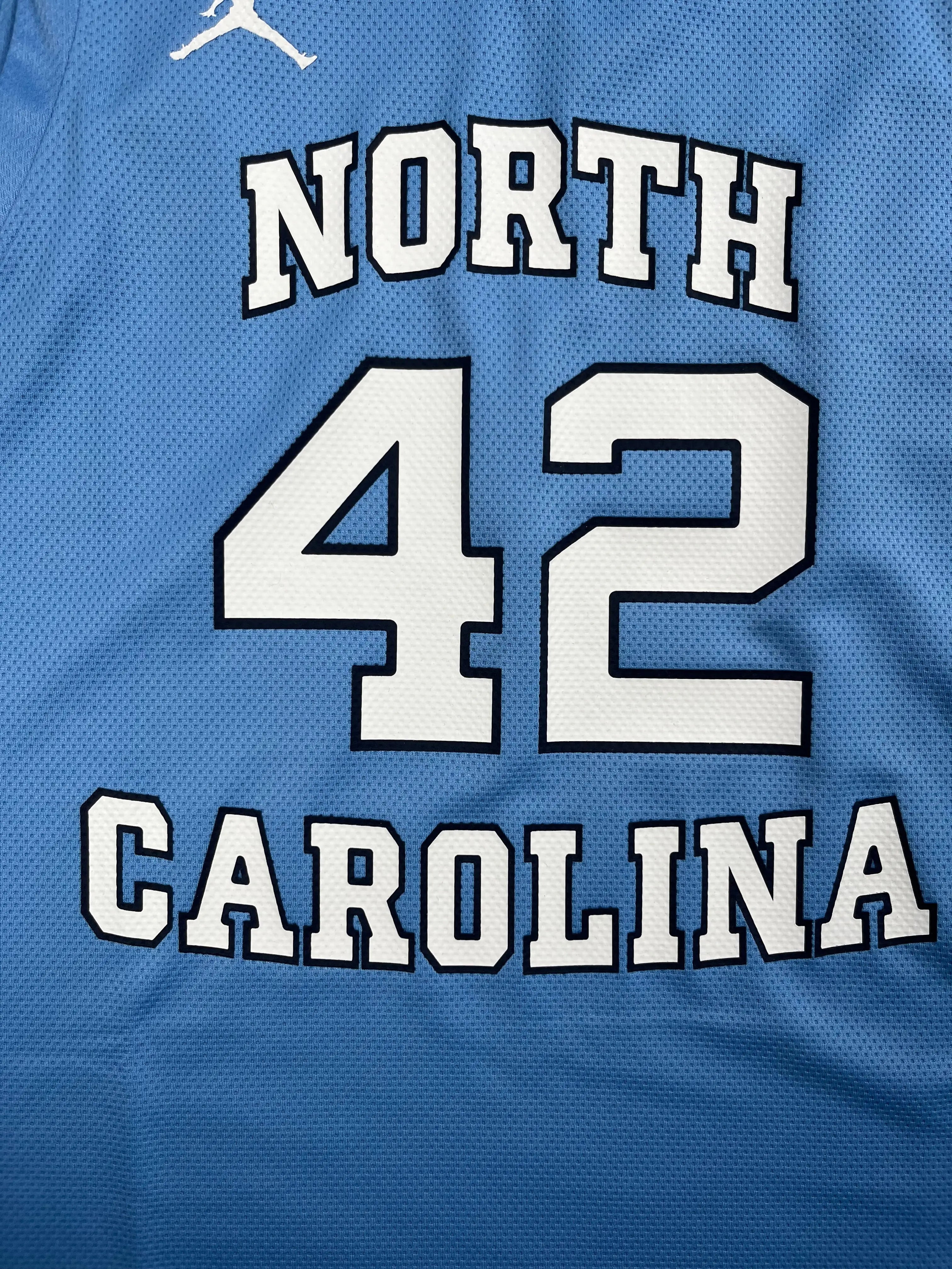 Sean May #42 - UNC Tar Heels NCAA ACC - Jordan (L) - Maillot NBA *BNWT*