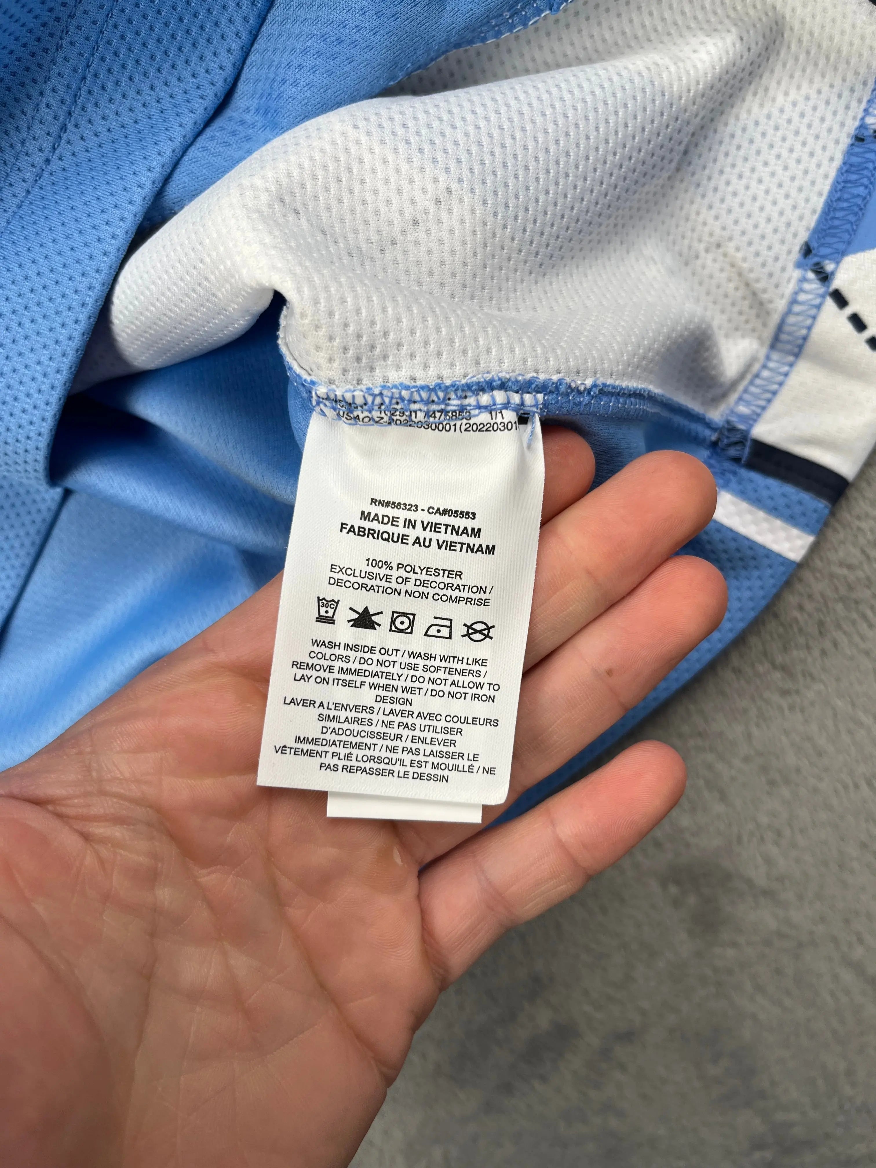 Sean May #42 - UNC Tar Heels NCAA ACC - Jordan (L) - Maillot NBA *BNWT*