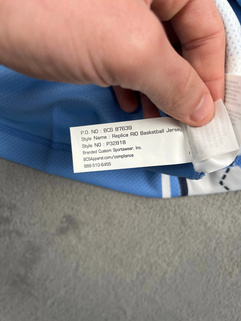 Sean May #42 - UNC Tar Heels NCAA ACC - Jordan (L) - Maillot NBA *BNWT*
