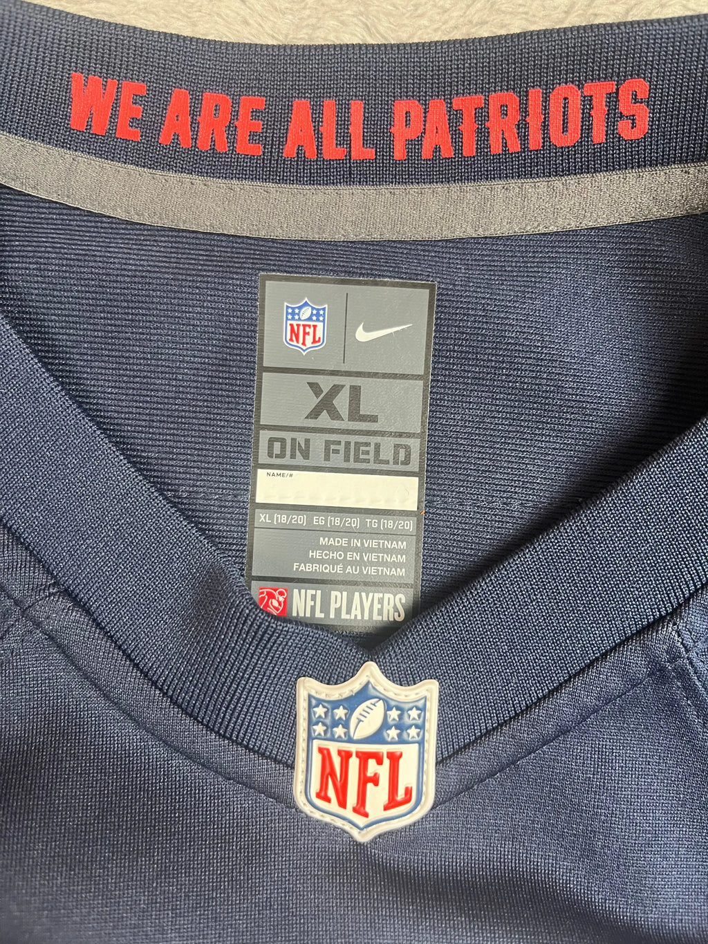 Mac Jones #10 - New England Patriots Home 2021-2023 - Nike (S) - Maillot NFL