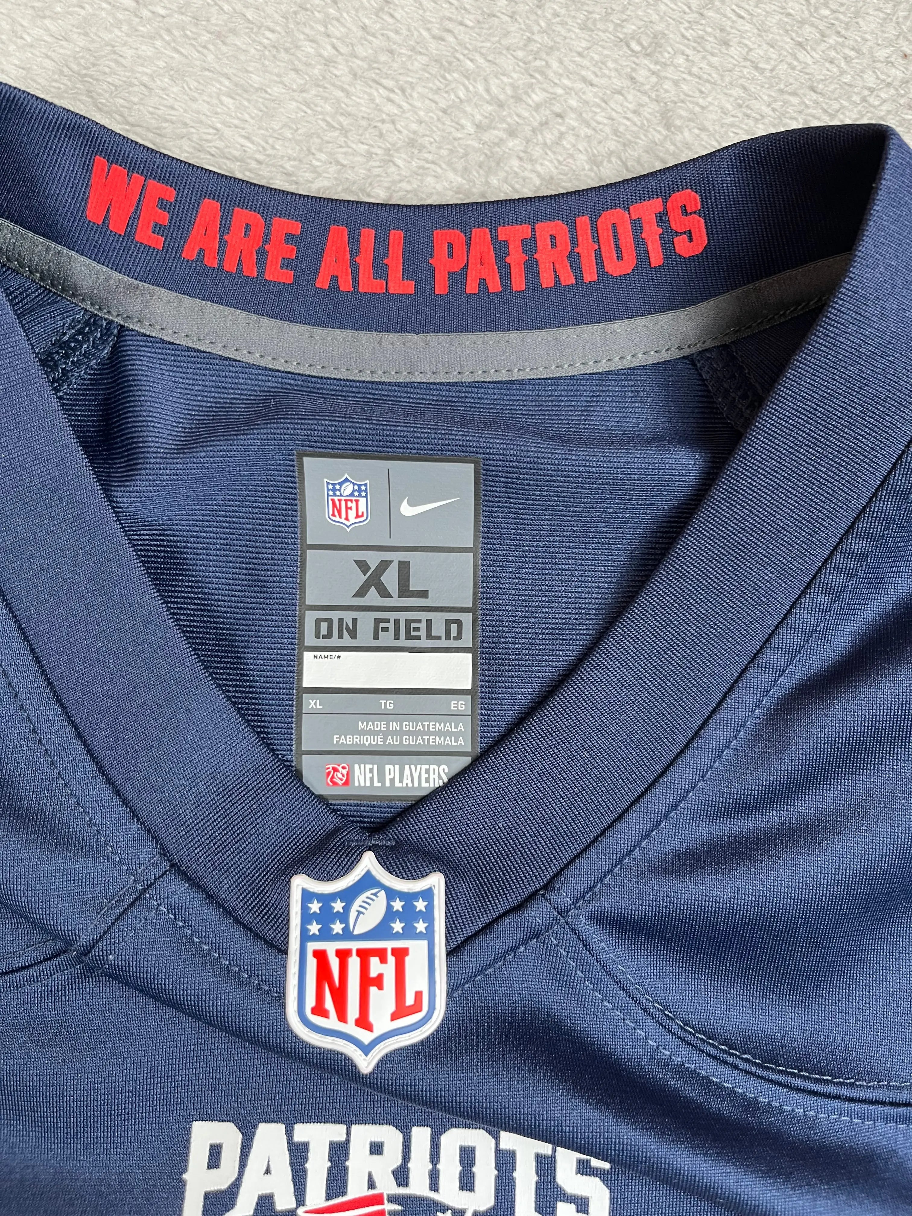 Mac Jones #10 - New England Patriots Home 2021-2023 - Nike (XL) - Maillot NFL Nike