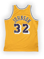 Magic Johnson #32 - Los Angeles Lakers Home 1980-1986 - Mitchell & Ness (L) - Maillot NBA Mitchell & Ness
