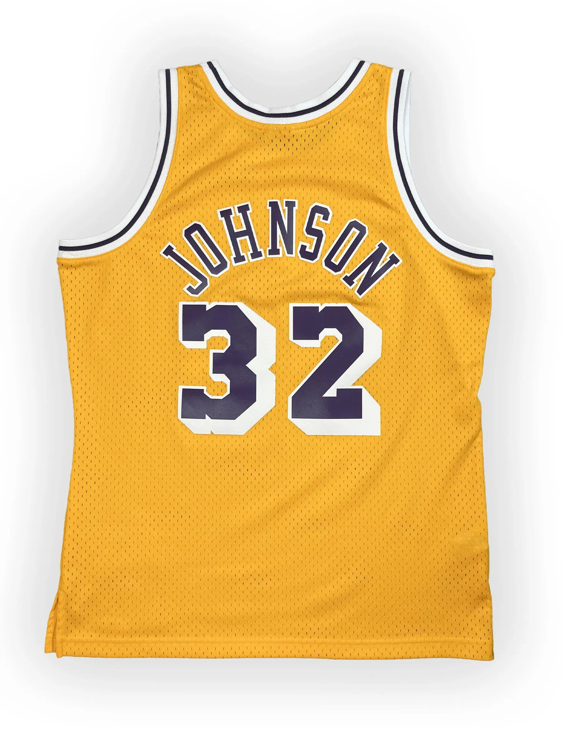 Magic Johnson #32 - Los Angeles Lakers Home 1980-1986 - Mitchell & Ness (L) - Maillot NBA Mitchell & Ness