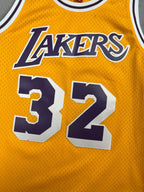 Magic Johnson #32 - Los Angeles Lakers Home 1980-1986 - Mitchell & Ness (L) - Maillot NBA Mitchell & Ness